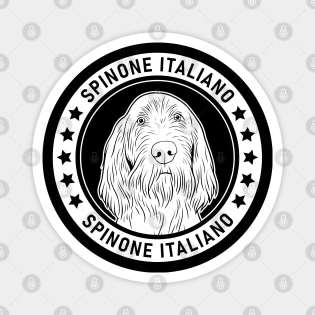 Spinone Italiano Fan Gift Magnet by millersye